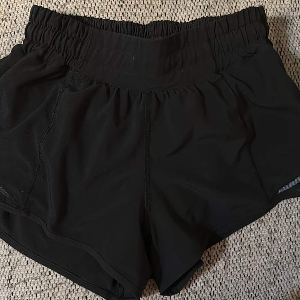 Lululemon black shorts